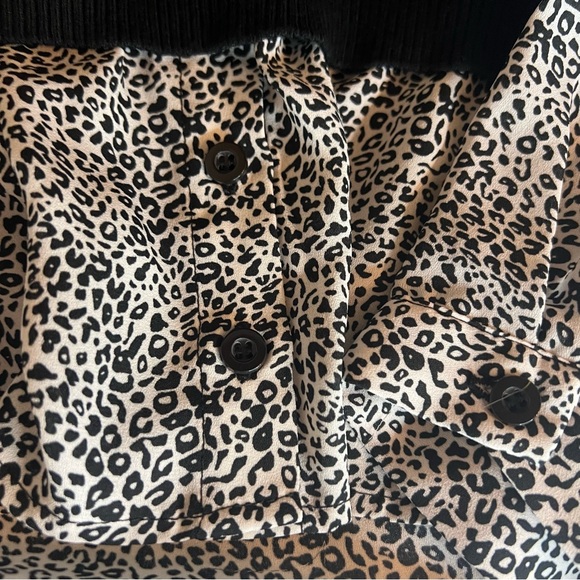 Adrianna Papell Designer Long Sleeve Shirt With Attached Sweater Size Medium - Picture 8 of 13